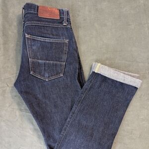 Tellason White Oak Raw Selvedge Denim Jeans Cone Denim 30x32